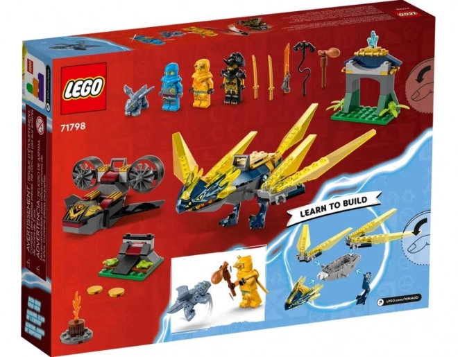 Lego Ninjago Nya és Arin: Harc a kis sárkány hátán