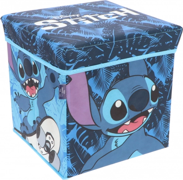 Cozy Noxxiez Stitch tárolódoboz és puff