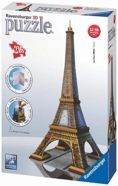 3D Puzzle Eiffel-torony - 216 darab