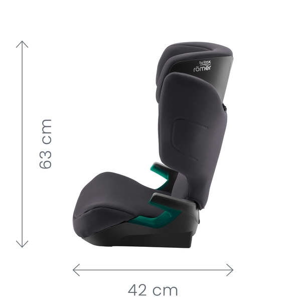 Adventure Plus gyermek autósülés, Space Black színben