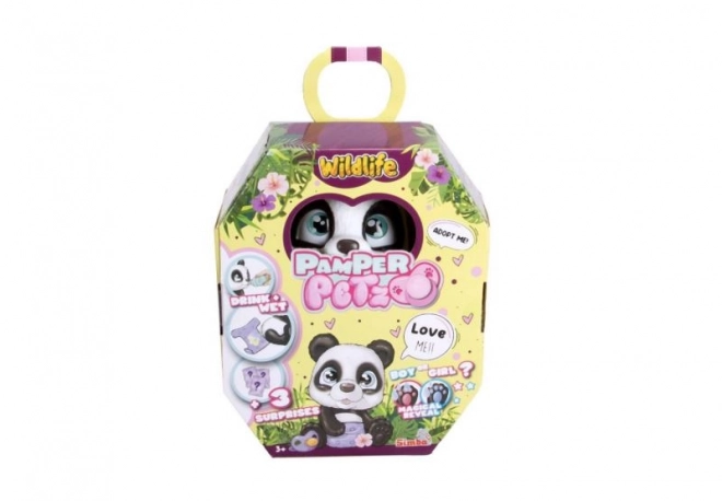 Panda pamper petz játékszett