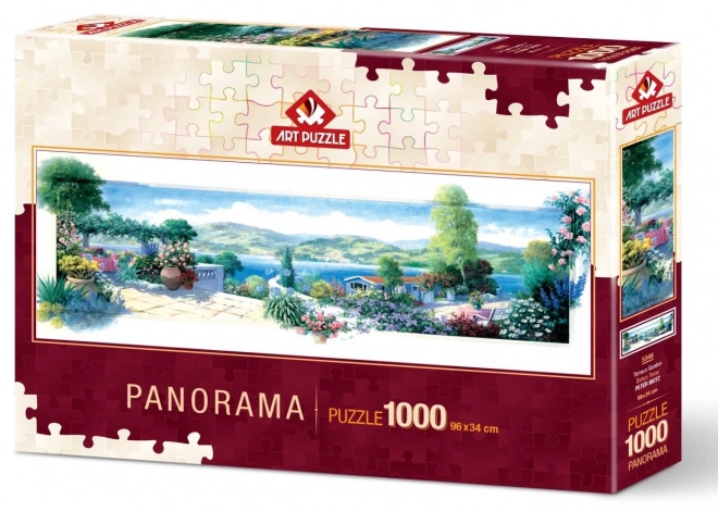 Panorámás Kert a Teraszról 1000 Darabos Puzzle - ART PUZZLE