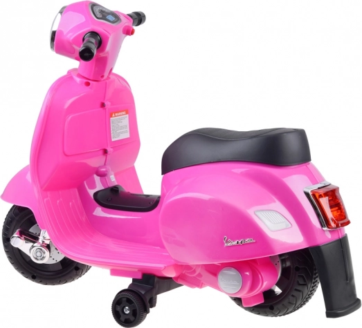 Gyermek Elektromos Robogó Vespa – rózsaszín