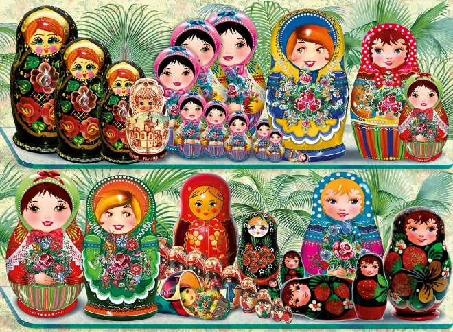 Puzzle Matrjoska 6000 darab