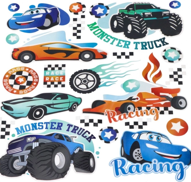 Feltűnő MONSTER TRUCK motívumok