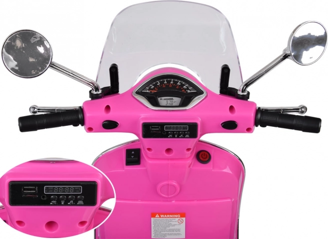 Elektromos Vespa GTS Super robogó gyerekeknek – Fehér