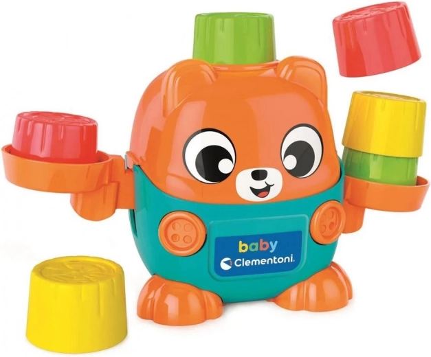 Clementoni Baby Montessori egyensúlyozó maci