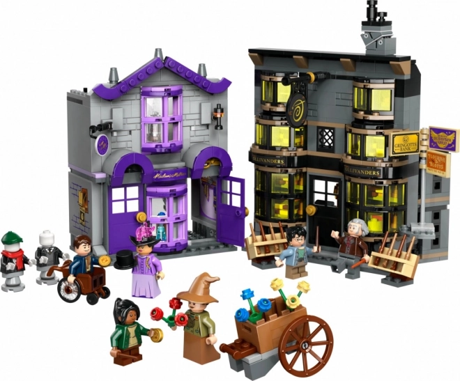 Harry Potter Ollivander és Madame Malkin boltja LEGO készlet