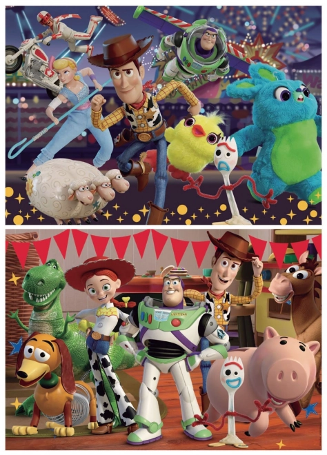Educa 2x100 darabos Toy Story 4 puzzle szett