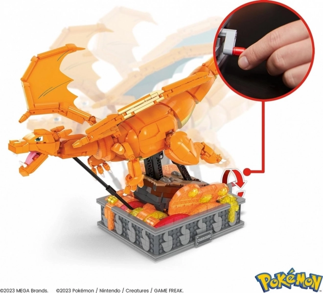 Mechanikus Charizard építőjáték