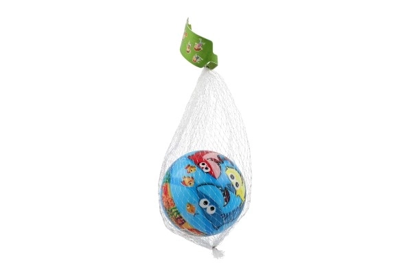 Felfújt Baby Shark labda 14 cm hálóban