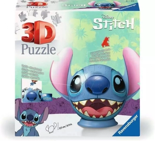 Disney Stitch 3D Puzzle Gömb