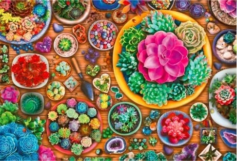 Puzzle blooming paradise 1500 darabos