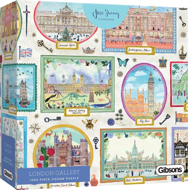 Gibsons londoni galéria puzzle 1000 darabos