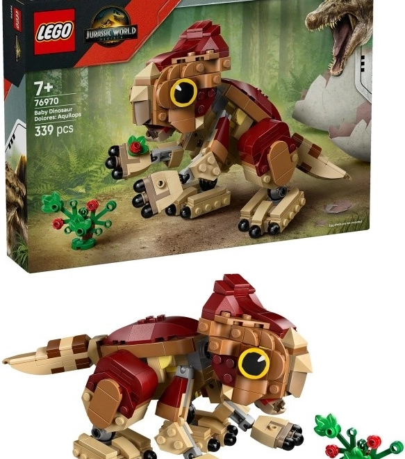 LEGO Jurassic World Kis dinoszaurusz Dolores: Aquilops