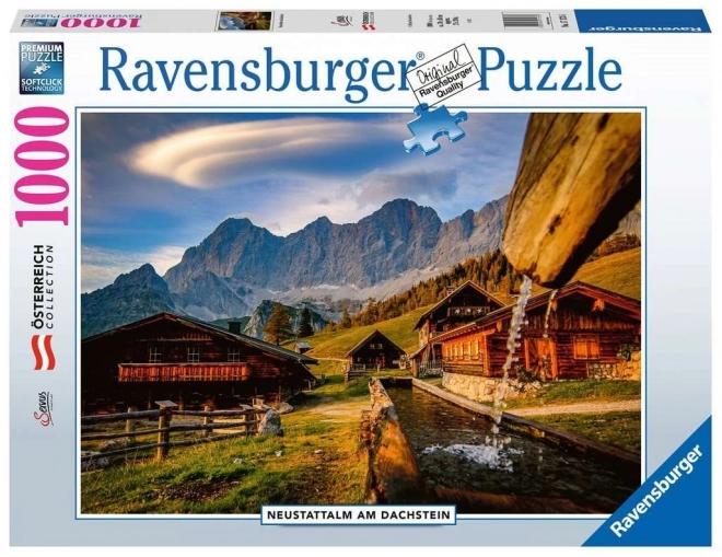 Ravensburger puzzle Dachstein Völgy