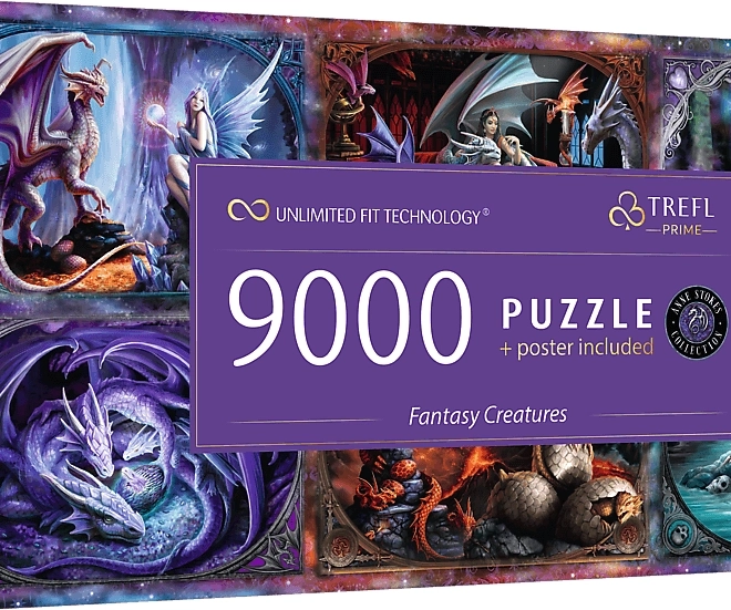 TREFL Puzzle Fantasztikus lények 9000 darab