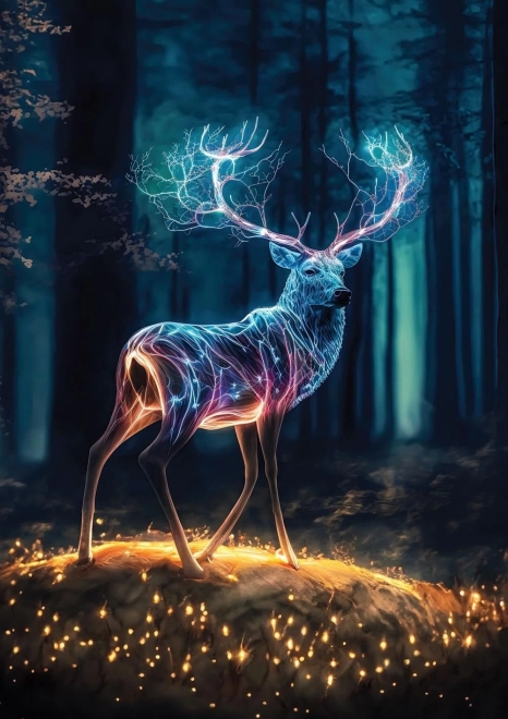 Neon világító puzzle 1000 darabos – Svítící PATRON