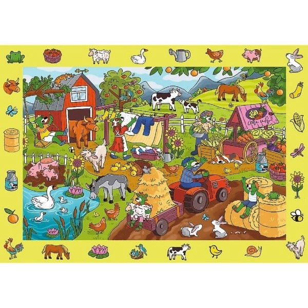 Spy Guy megfigyelő puzzle - Farm 24 darabos