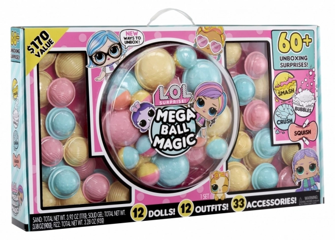 L.O.L. Surprise Mega Ball Magic játékszett