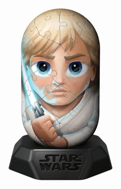 Star Wars Luke Skywalker Hylkies figura 3D puzzle