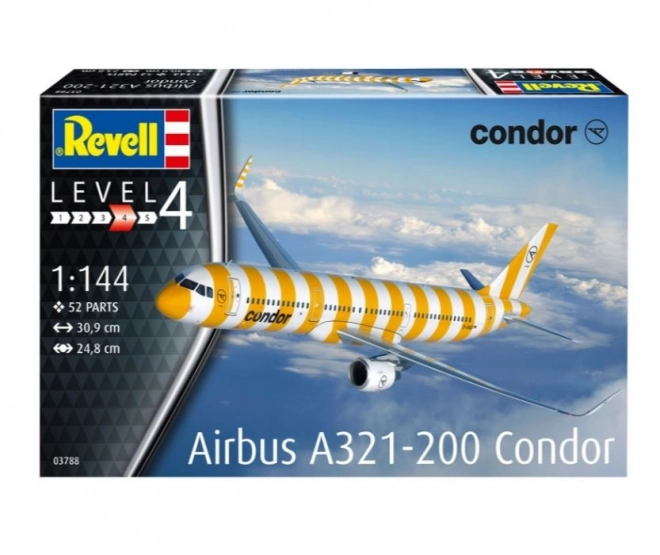 repülőgép modell airbus a321-200 condor