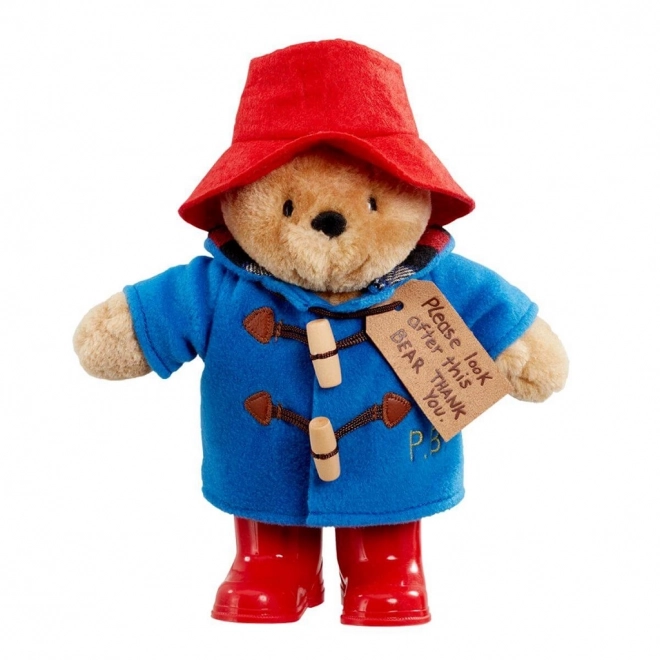 Paddington plüssfigura csizmákkal