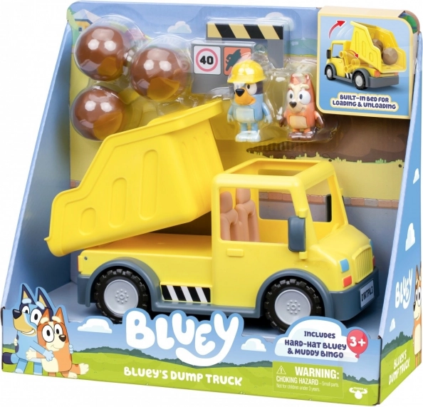 Bluey Szett Billenős Autóval és 2 Figurával