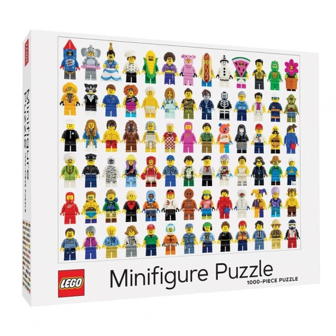 Chronicle Books LEGO minifigurák puzzle - 1000 darabos