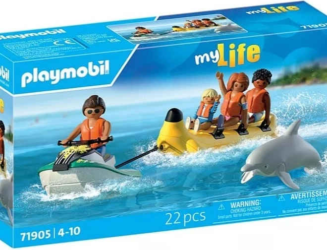 PLAYMOBIL figurakészlet Banánon való vontatás