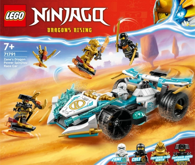 Lego Ninjago Zane Sárkányereje Spirálversenyautó