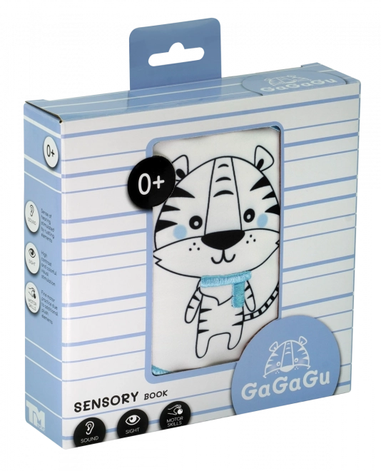 GAGAGU szenzoros textilkönyv – Tigris
