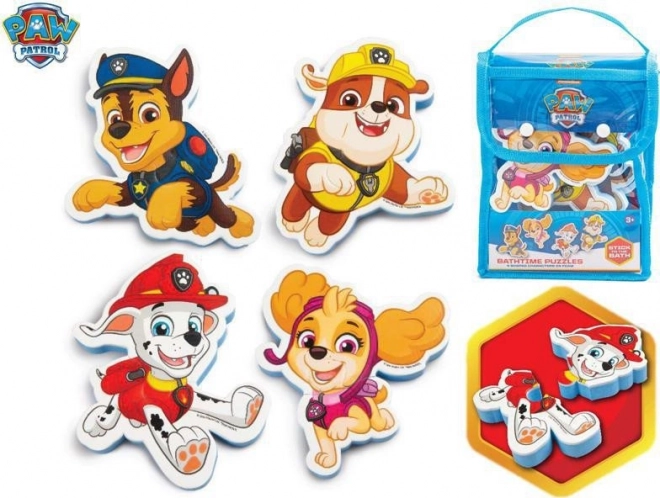 Paw Patrol habszivacs puzzle fürdőjáték