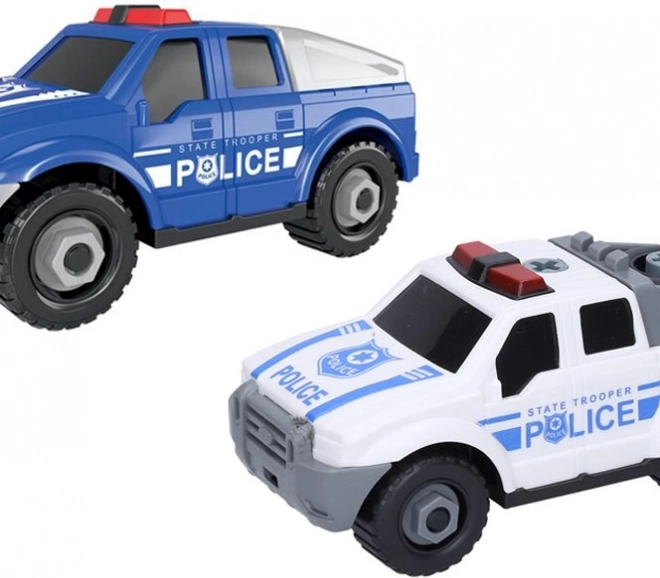 Szerelhető rendőrségi pickup autó