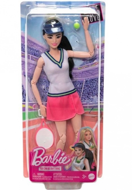 Barbie sportoló - teniszező baba