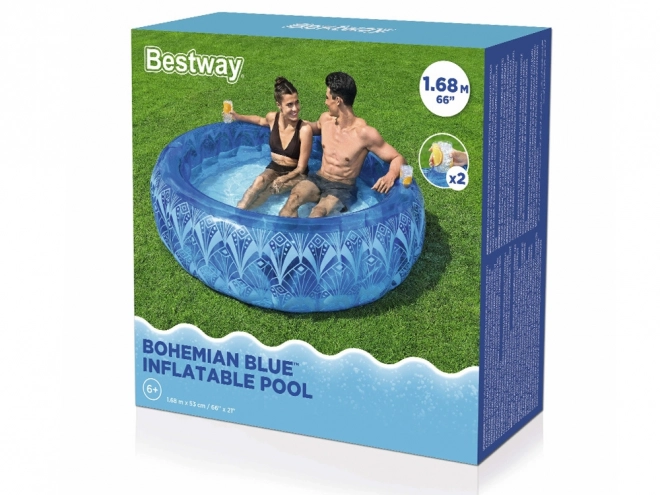 Bestway Bohemian Blue felfújható medence