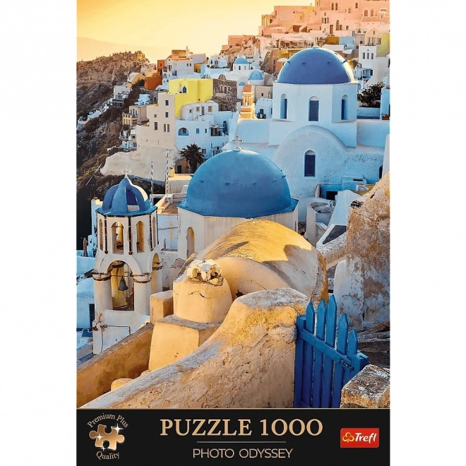 Premium Plus 1000 darabos puzzle - Oia városa, Santorini