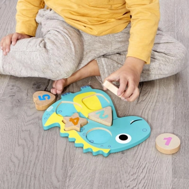 Little tikes fából készült számok puzzle - 3 típusban