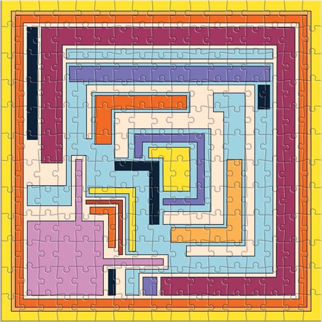 GALISON Négyzet alakú puzzle Frank Lloyd Wright: Textil blokkok 4x200 darab