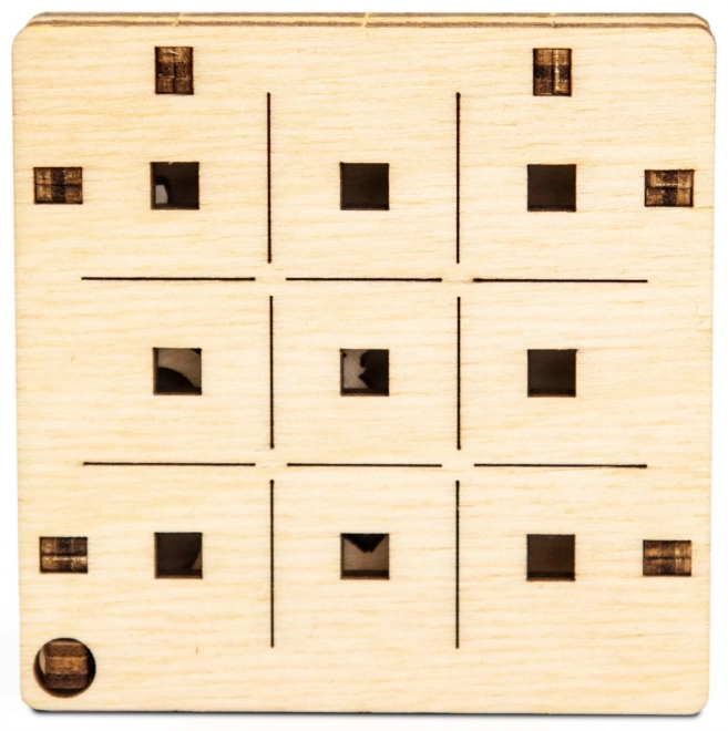 Fa 3D puzzle táska Tic Tac Toe variáns 1