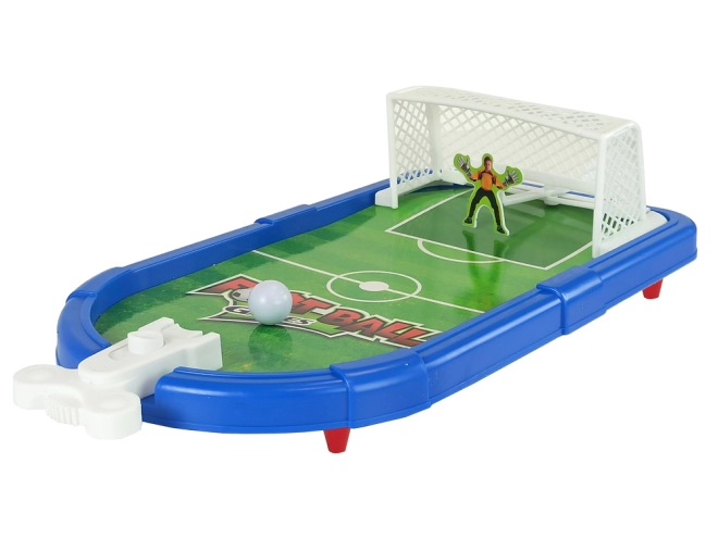 Asztali futball rugós kilövővel