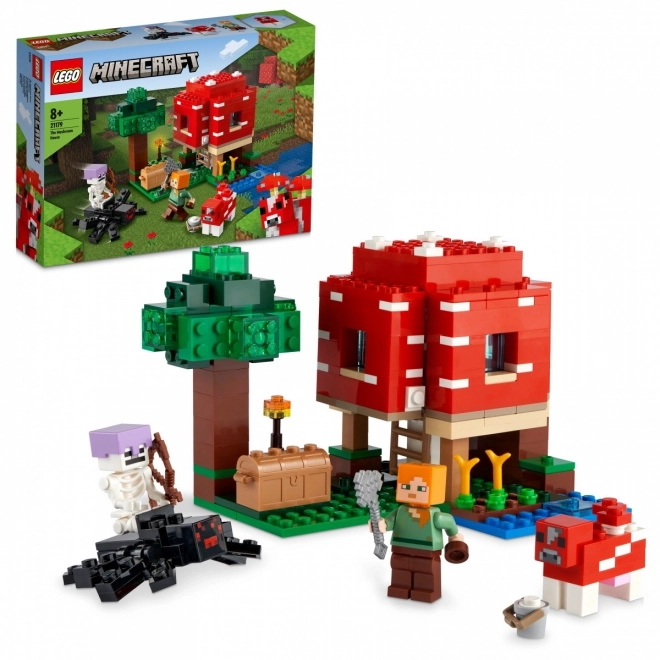 Lego Minecraft Houbaházikó