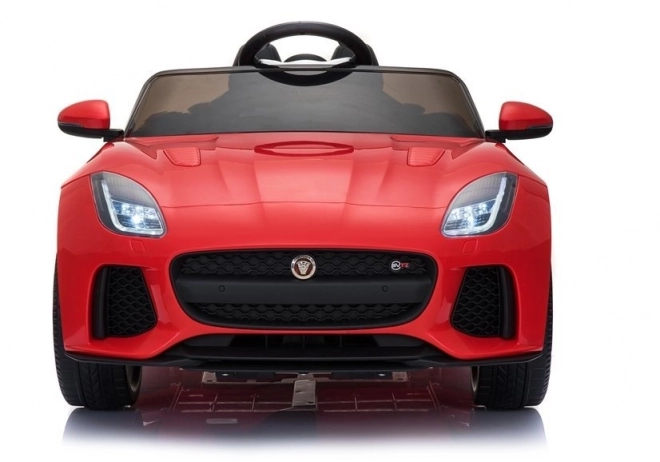 jaguar f-type akkumulátoros kisautó piros lakkozott