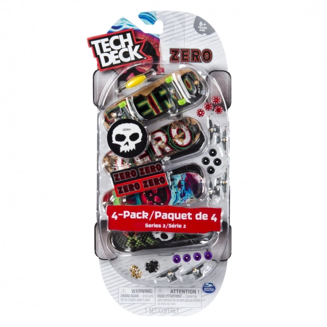 Tech Deck ujjdeszka 4 darabos készlet