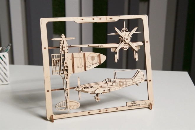 3D repülőgép puzzle UGEARS