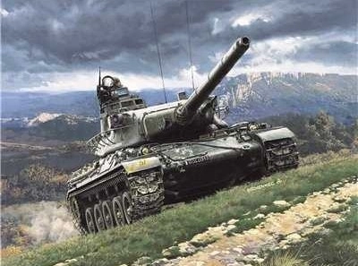 Amx 30/105 műanyag makett