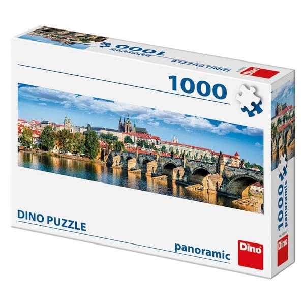 Dino panoráma puzzle prágai vár 1000 darab