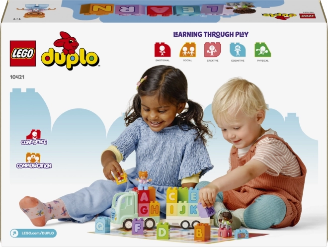 Duplo betűs teherautó