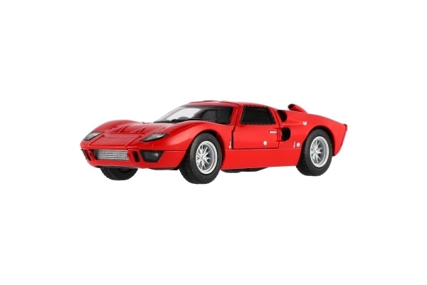 Kov/plast autó Kinsmart 1966 Ford GT40 MKII - 13 cm, négy színben, hátrahúzós