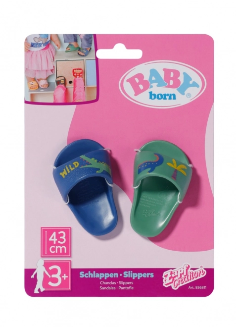Színes babapapucsok BABY born babáknak